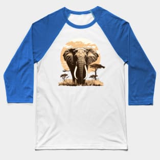 elephant Baseball T-Shirt